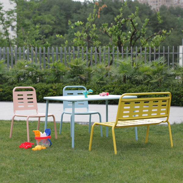 Kindersitzgruppe Etroubles Stahl Mehrfarbig [casa.pro]
