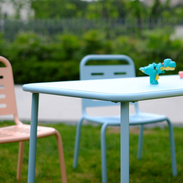 Kindersitzgruppe Etroubles Stahl Mehrfarbig [casa.pro]