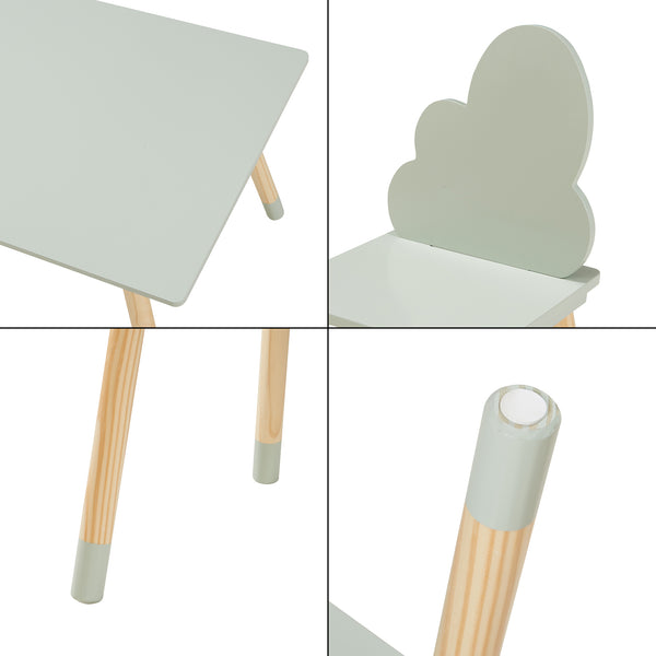 Ensemble de table et 2 chaises pour enfants Hovle [en.casa]