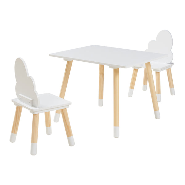 Ensemble de table et 2 chaises pour enfants Hovle [en.casa]