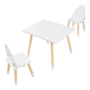 Ensemble de table et 2 chaises pour enfants Hovle [en.casa]