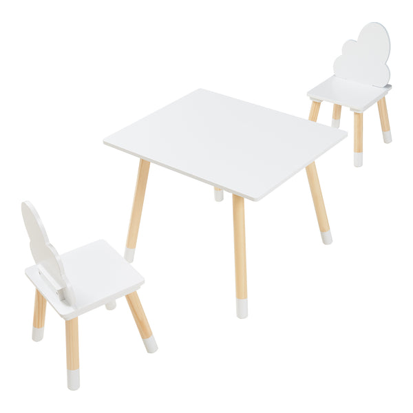 Ensemble de table et 2 chaises pour enfants Hovle [en.casa]