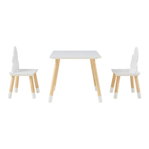 Ensemble de table et 2 chaises pour enfants Hovle [en.casa]