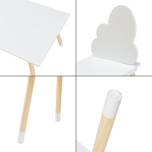 Ensemble de table et 2 chaises pour enfants Hovle [en.casa]