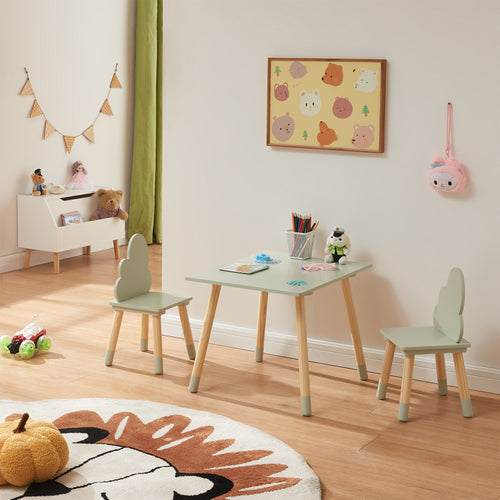 Ensemble de table et 2 chaises pour enfants Hovle [en.casa]