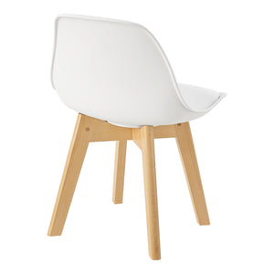 Set de 2 chaises pour enfants Elvdal rembourré en similicuir PU plastique hêtre [en.casa]