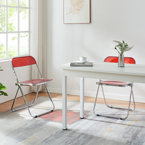 Lot de chaises pliantes Pornainen 74 x 46 x 47 cm [en.casa]