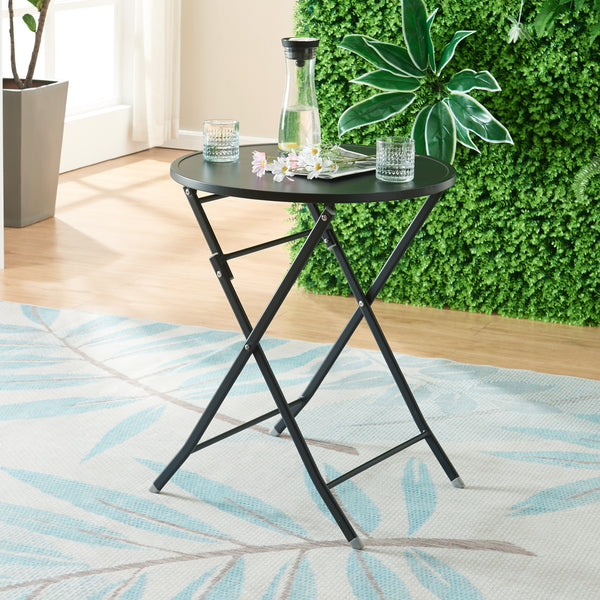 Table de jardin pliante Sande [en.casa]