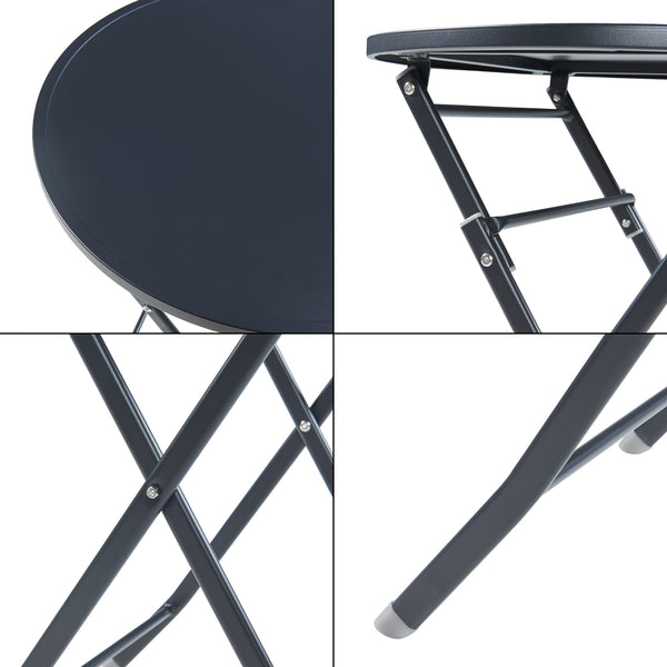 Table de jardin pliante Sande [en.casa]