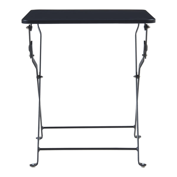 Table pliante Vegårshei acier 45 x 40 x 40 cm [en.casa]