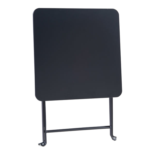 Table pliante Vegårshei acier 45 x 40 x 40 cm [en.casa]