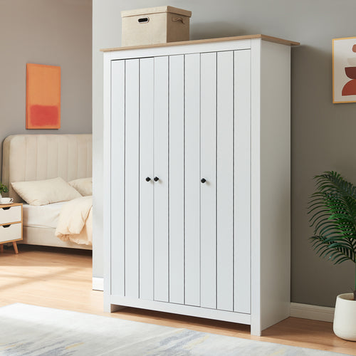 Armoire de chambre Vasand 175 x 120 x 52 cm [en.casa]