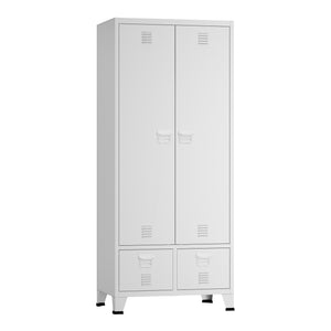 Kleiderschrank Hankasalmi 180x90x40 cm in versch. Farben [en.casa]
