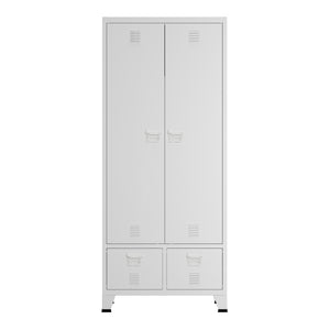 Kleiderschrank Hankasalmi 180x90x40 cm in versch. Farben [en.casa]