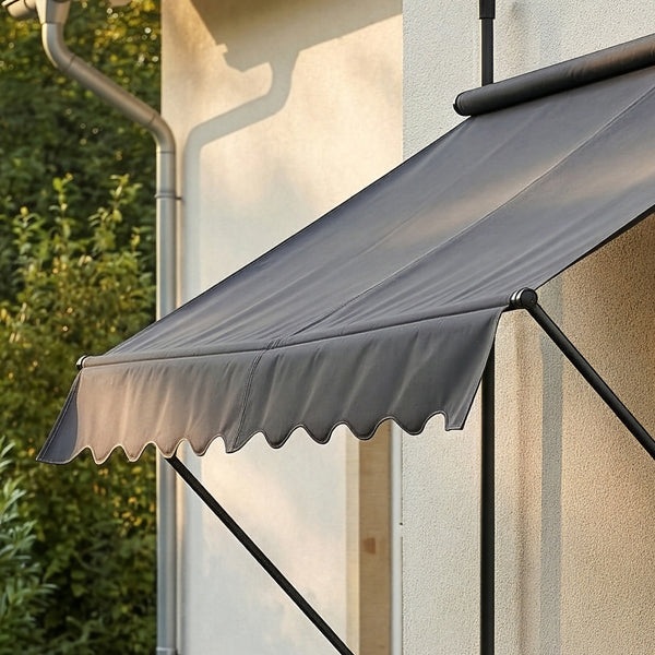 Tenda da Sole a Muro 'Stem' con Pali di Supporto Telescopici pro.tec 