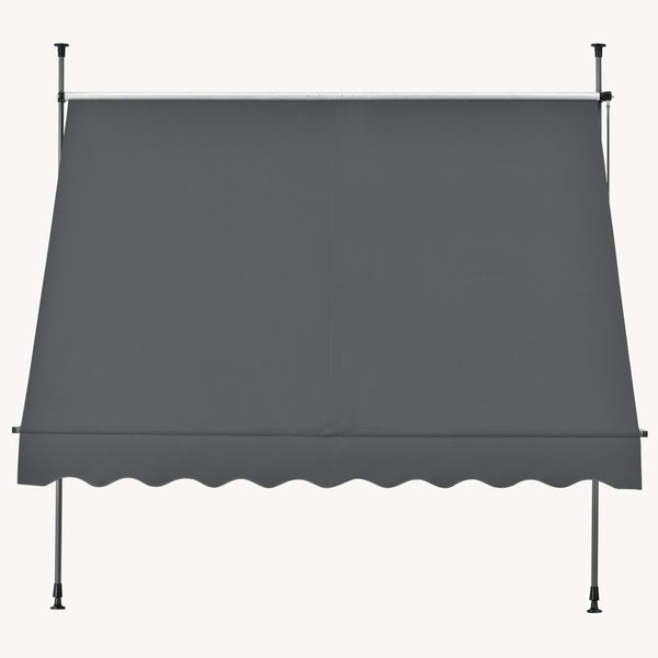 Tenda da Sole a Muro 'Stem' con Pali di Supporto Telescopici pro.tec 