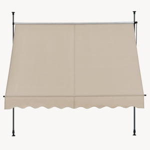 Tenda da Sole a Muro 'Stem' con Pali di Supporto Telescopici pro.tec 