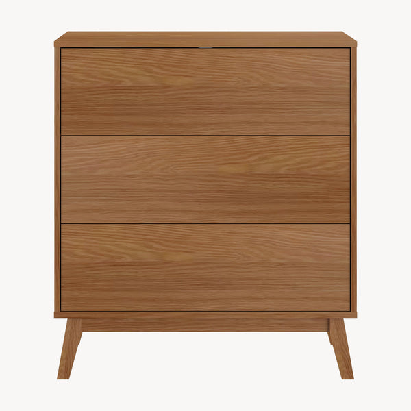 Cassettiera Aastmabospoo Comò a 3 Cassetti 90 x 80 x 40 cm  [en.casa]