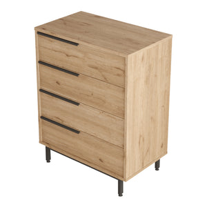 Kommode Vesanto 95x75x45 cm 4 Schubladen [en.casa]