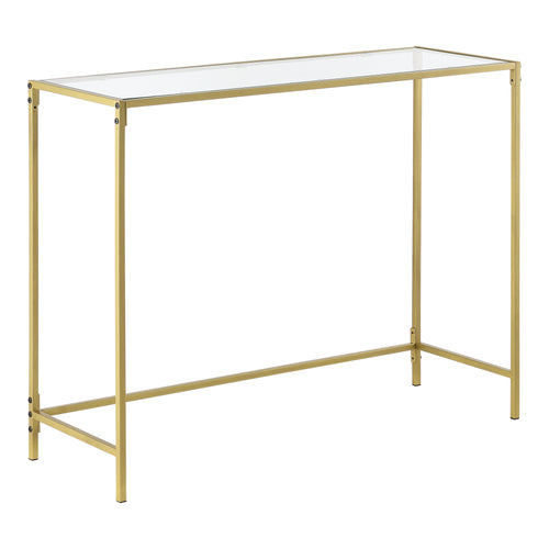 Table Console pour Salon Alajärvi en Verre 100 x 35 x 80 cm [en.casa]