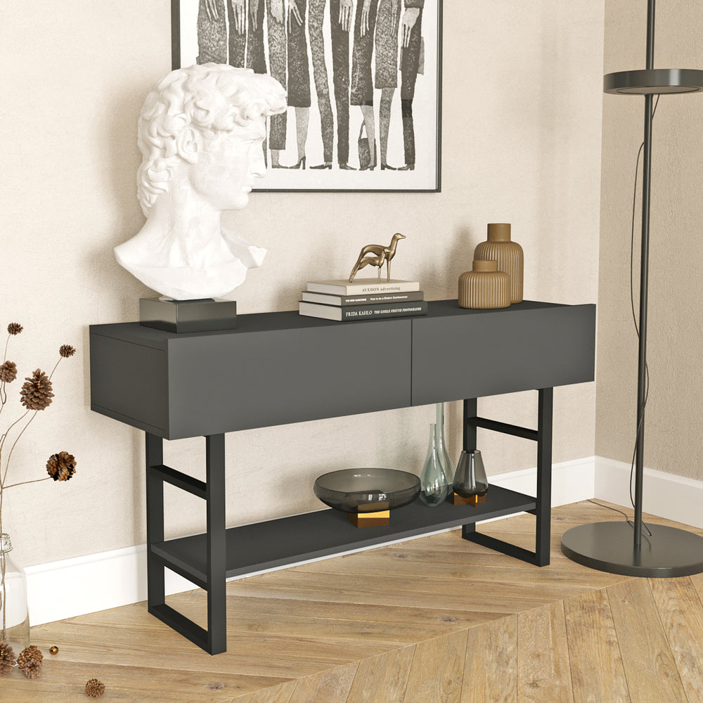Consolle Lappeenranta 139x43x76cm in diversi colori [en.casa] - premiumXL