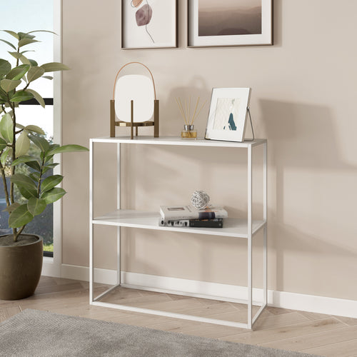 Console Strömstad 80x80x26cm en acier [en.casa] - premiumXL