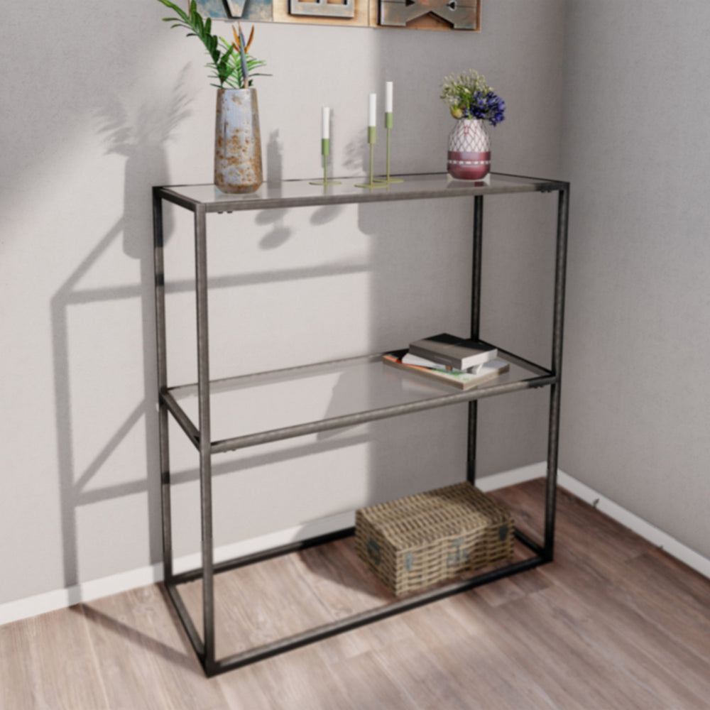 Consolle Konnevesi 85x80x30cm in diversi colori [en.casa] - premiumXL