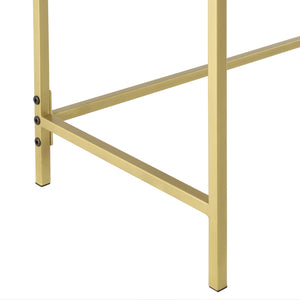 Table Console pour Salon Alajärvi en Verre 100 x 35 x 80 cm [en.casa]