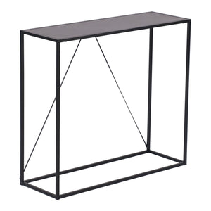 Table console Austevoll acier 90 x 30 x 80 cm [en.casa]