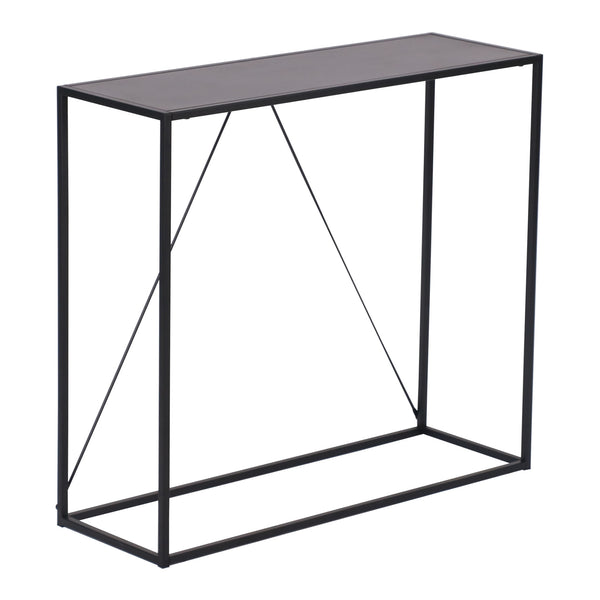 Table console Austevoll acier 90 x 30 x 80 cm [en.casa]