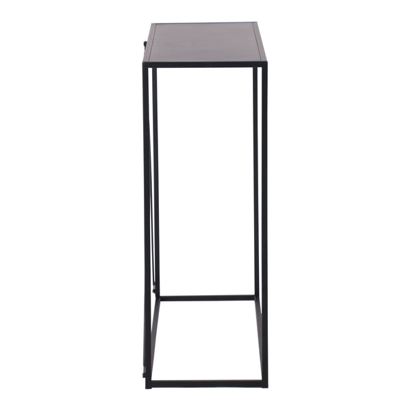 Table console Austevoll acier 90 x 30 x 80 cm [en.casa]