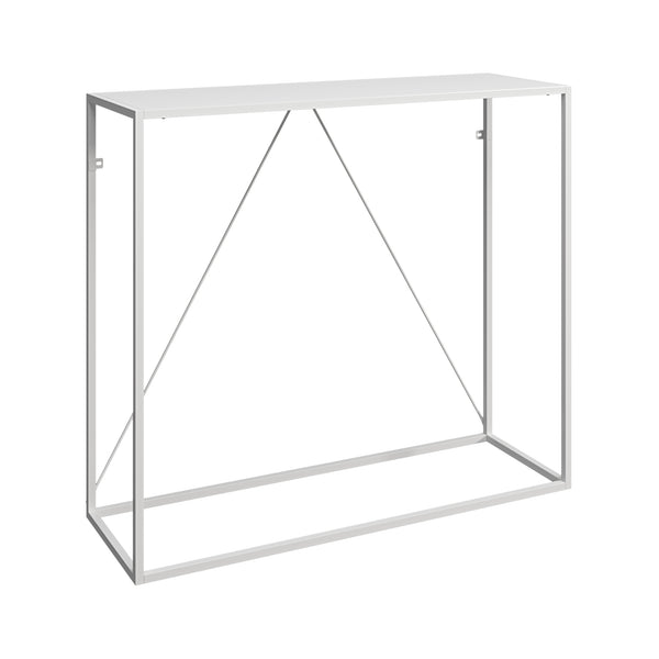 Table console Austevoll acier 90 x 30 x 80 cm [en.casa]