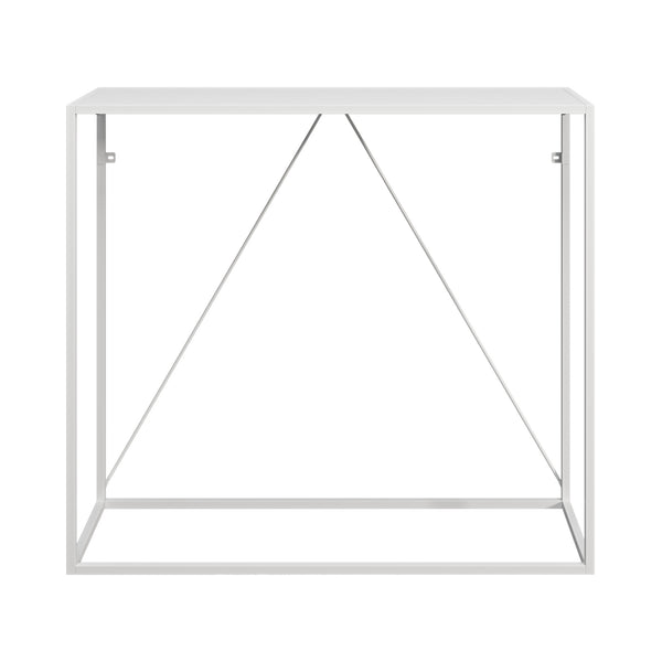 Table console Austevoll acier 90 x 30 x 80 cm [en.casa]