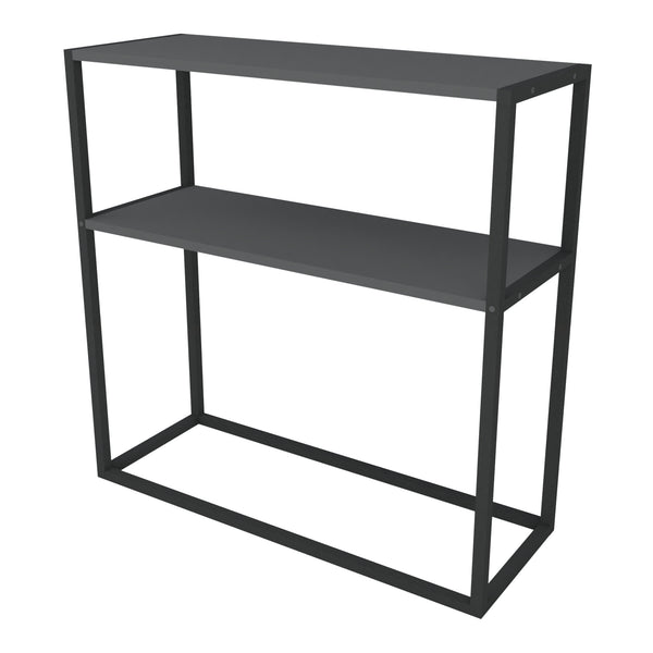 Table console Hemsedal avec surface de stockage 90 x 90 x 33,5 cm [en.casa]