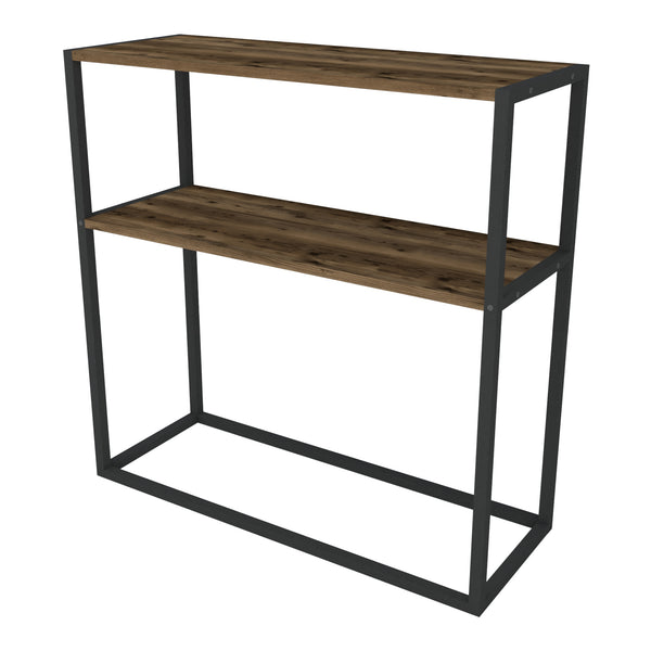 Table console Hemsedal avec surface de stockage 90 x 90 x 33,5 cm [en.casa]