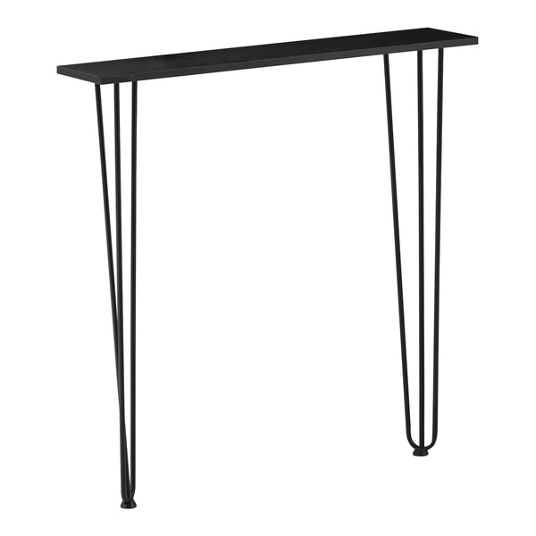 Table console Kokemäki noir [en.casa]