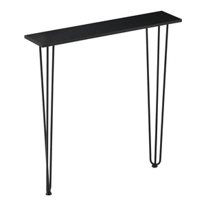 Table console Kokemäki noir [en.casa]