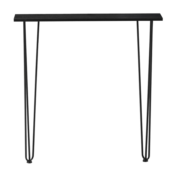 Table console Kokemäki noir [en.casa]