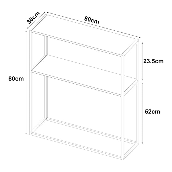 Table console Kuhmo 80 x 80 x 30 cm [en.casa]