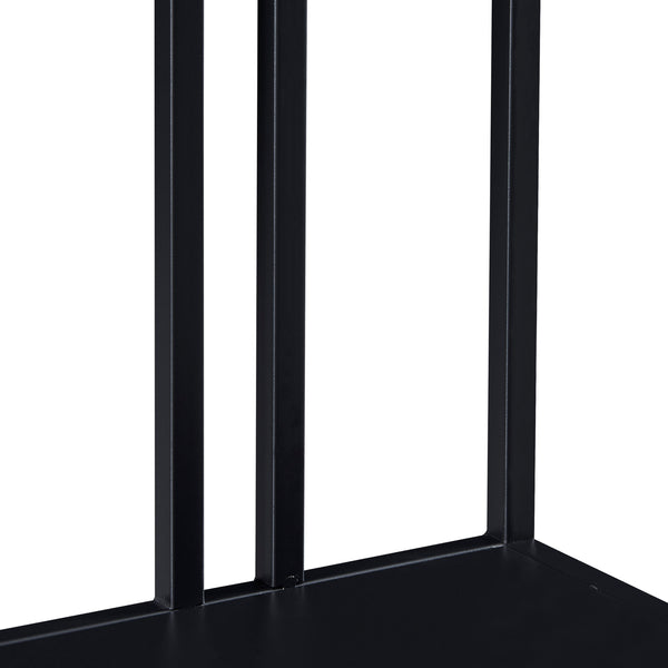 Table console Kumlinge acier [en.casa]