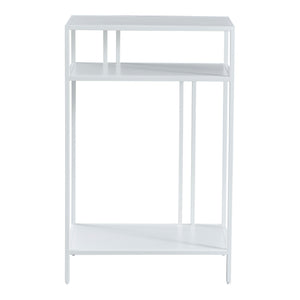 Table console Kumlinge acier [en.casa]