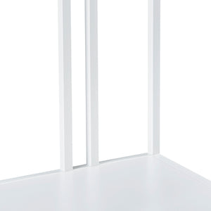 Table console Kumlinge acier [en.casa]