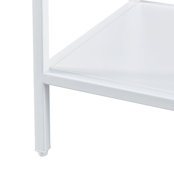 Table console Kumlinge acier [en.casa]