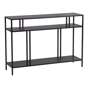 Table console Kumlinge acier [en.casa]