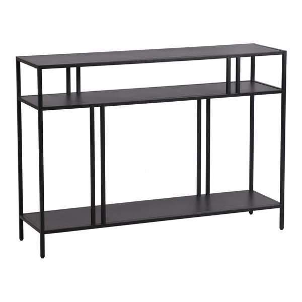Table console Kumlinge acier [en.casa]