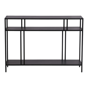 Table console Kumlinge acier [en.casa]