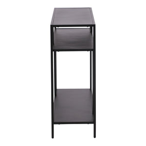 Table console Kumlinge acier [en.casa]