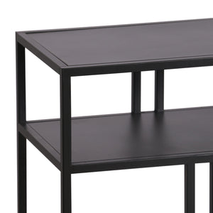 Table console Kumlinge acier [en.casa]