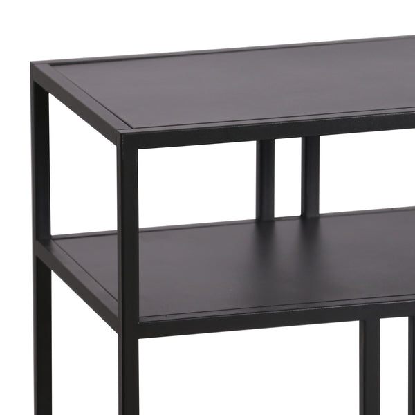 Table console Kumlinge acier [en.casa]