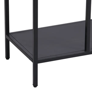 Table console Kumlinge acier [en.casa]
